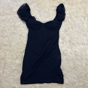 Windsor Navy Blue Mini Dress